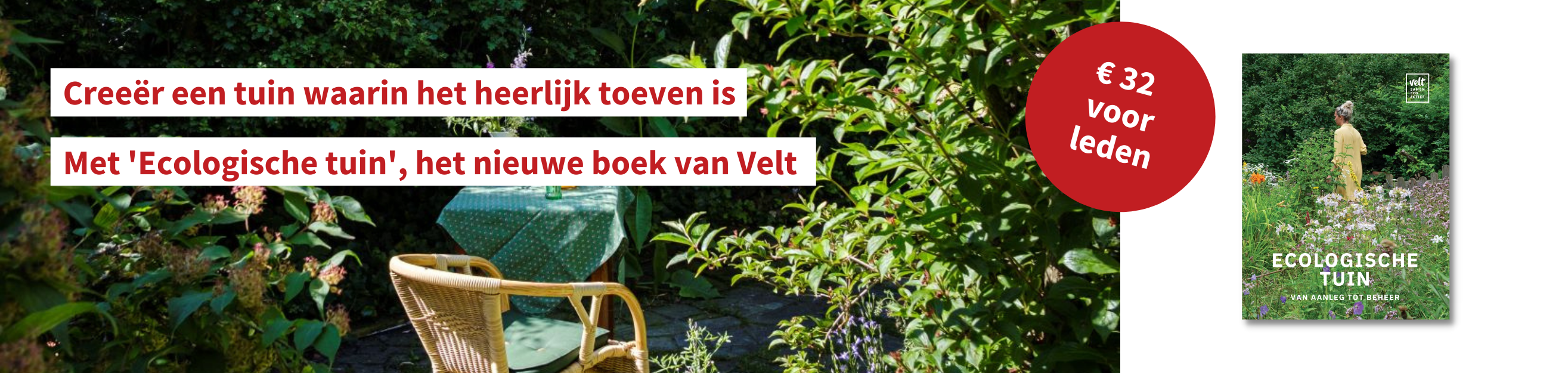 Ecologische tuin: van aanleg tot beheer